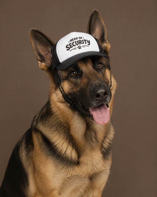 Head of Security Dog Foam Trucker Hat