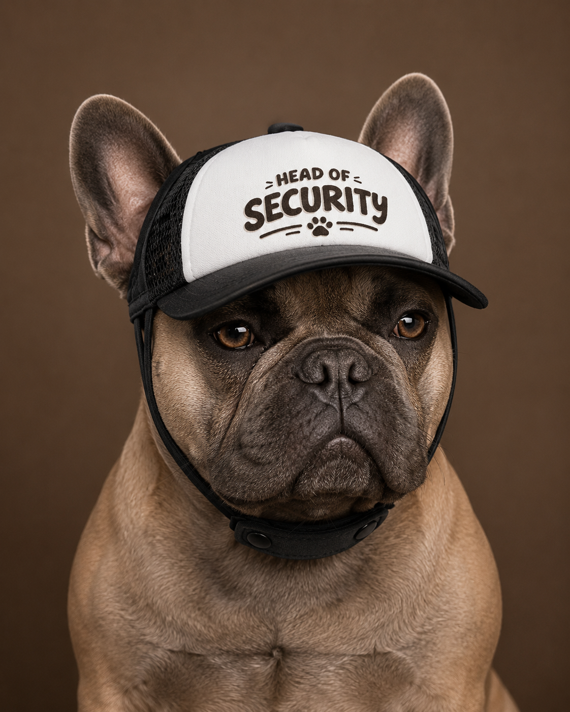 Head of Security Dog Foam Trucker Hat