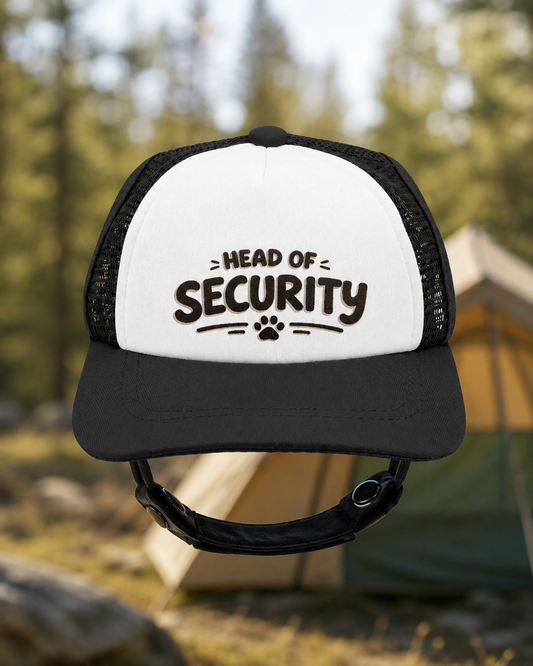 Head of Security Dog Foam Trucker Hat